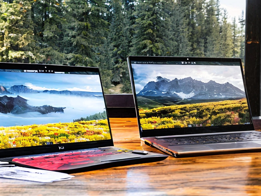 RAW photo, a close-up shot of a computer screen displaying AI analytics for marketing performance, a sleek laptop and notes in the foreground, bright natural light streaming in, 8k uhd, high quality, realistic photo, film grain, Nikon Z6