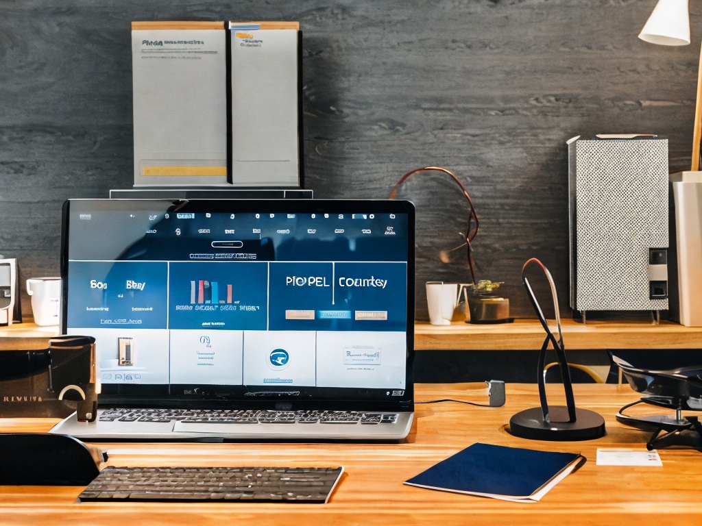 RAW photo, a close-up shot of an AI-generated productivity dashboard on a computer screen, highlighting analytics and task tracking, surrounded by office supplies on a stylish desk, warm ambient lighting, 8k UHD, capturing intricate details, high quality photo, subtle film grain, Nikon D850