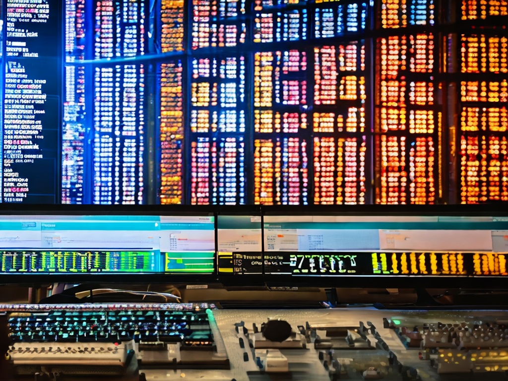 RAW photo, a close-up of a computer screen displaying complex AI programming software code, with colorful syntax highlighting, dimly lit room creating a high-tech ambiance, 8k uhd, high quality, realistic photo, film grain effect