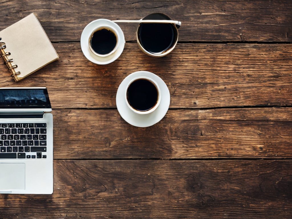 RAW photo, a serene workspace featuring a laptop with the screen showing a completed no-code AI model, surrounded by coffee cups and notebooks, warm soft lighting that enhances the creative atmosphere, 8k UHD resolution, high-quality DSLR image