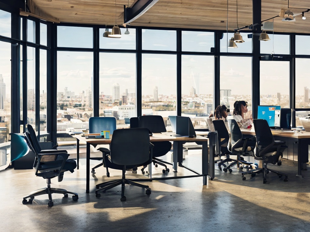 RAW photo, an office setting featuring a brainstorming session with a team analyzing AI marketing tools on interactive displays, post-it notes and strategic documents scattered on the table, soft natural light filtering through the windows, 8k uhd, high quality, realistic photo