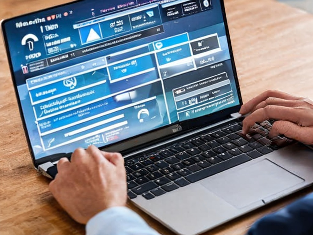 RAW photo, close-up of hands typing code on a laptop with AI algorithms displayed on the screen, highlighting elements of machine learning and data science, well-lit environment, 8k UHD, sharp focus, high quality, realistic photo