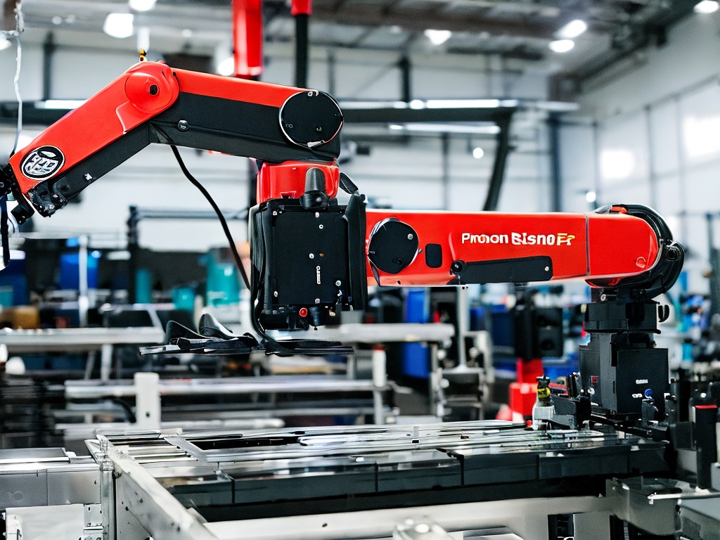 RAW photo, an advanced robotic arm performing a delicate assembly task in a high-tech manufacturing environment, emphasizing the precision and efficiency of AI automation, bright studio lighting, 8k UHD, high-quality image, subtle film grain, captured with a Canon EOS R5