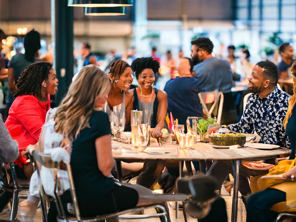 RAW photo, a diverse group of individuals collaborating at a community event around free AI resources, creative materials spread across tables, dynamic interactions captured in soft, diffused lighting, 8k UHD resolution, vivid and detailed image taken with a Sony A7 III