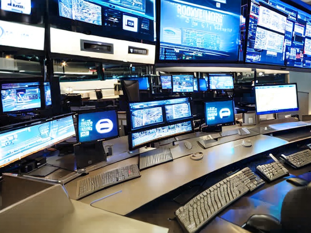 RAW photo, close-up shot of a modern computer setup with screens displaying various AI software interfaces, sleek design, soft blue LED lighting, high resolution, 8k uhd, realistic photo, atmospheric film grain